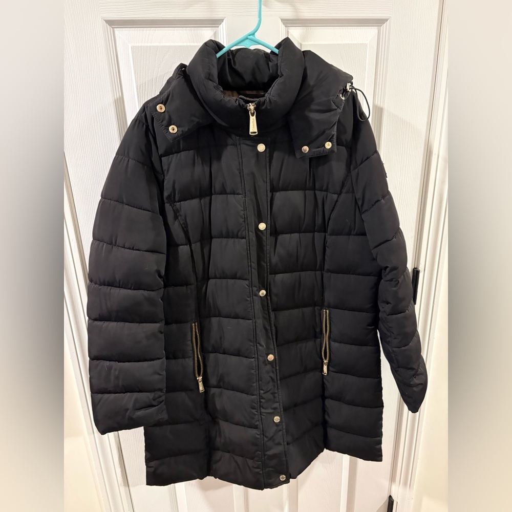 Calvin Klein Black Puffer Jacket for Women